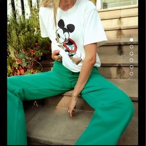 NWT zara wide leg jean